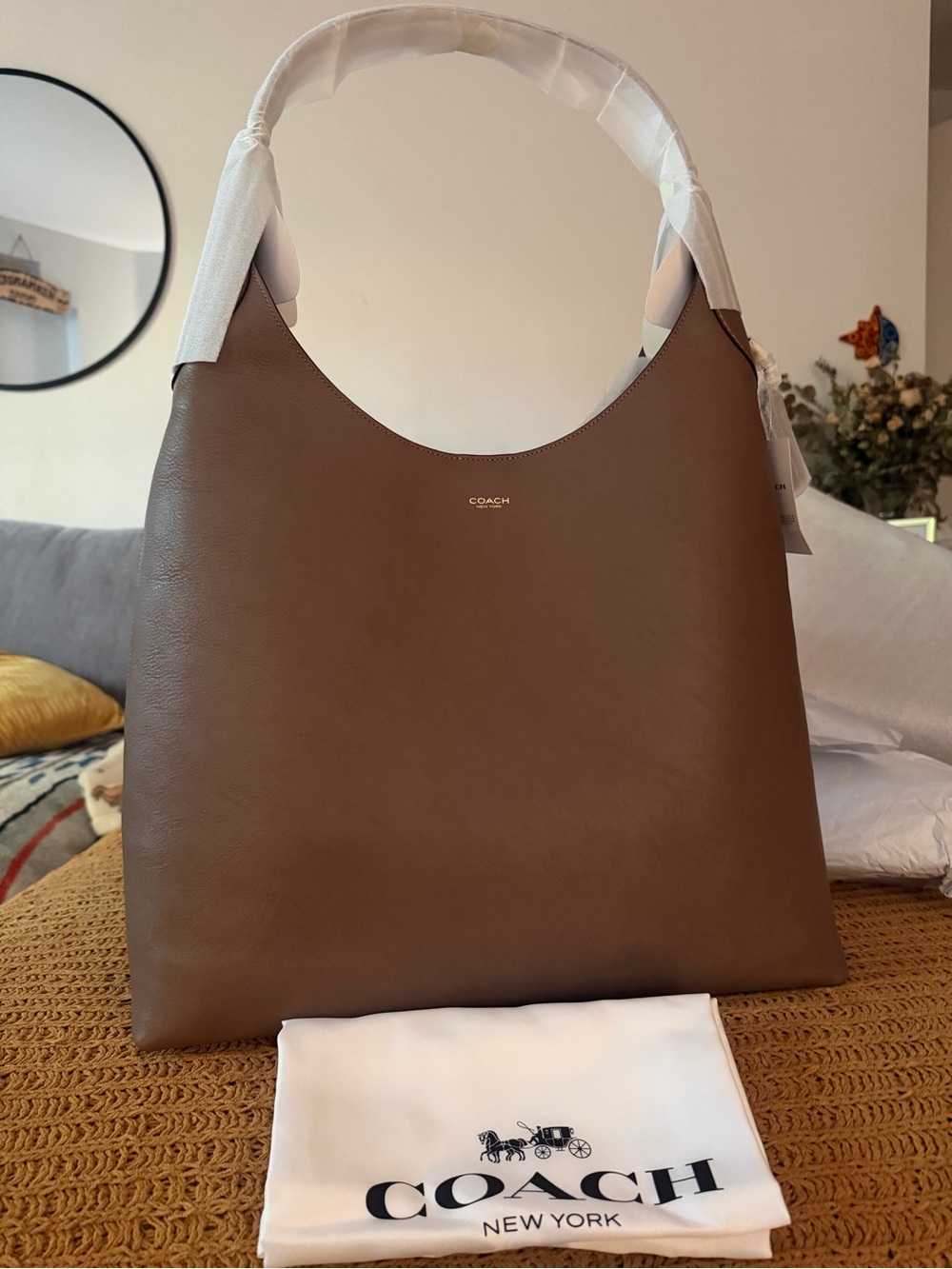 Coach Brooklyn Extra-Large Leather Shoulder Bag 39
